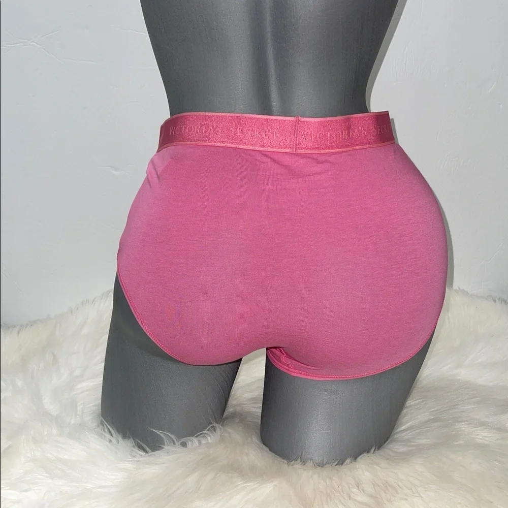 Victoria’s Secret Logo Cotton Modern Brief Panty Underwear. NWT